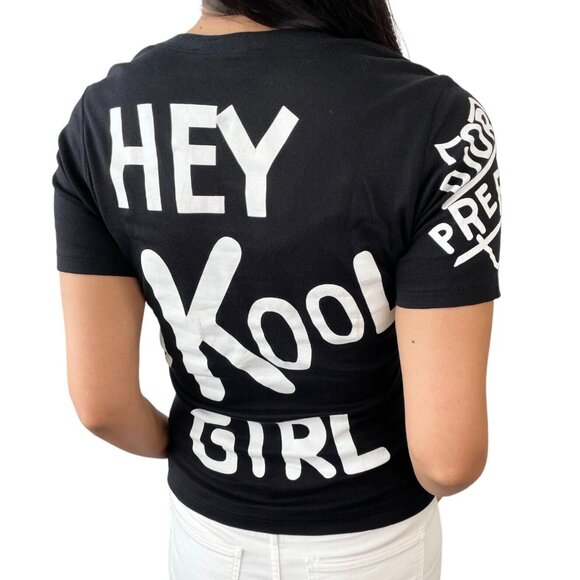 Christian Dior Vintage 2004 Big Logo T-shirts Top #40 Black White [105697] - Picture 3 of 11